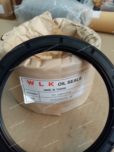 Oil seal AS 100x125x8 NBR  WLK/TW , ISEKI T7000