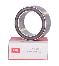 Bearing    JAB-2002 (35BG05S7G )  (35x50x20) FBJ  ,DELPHI CVC,HALLA FS18,FS20,MITSUBISHI FX80,SANDEN SD705,SD706,SD7810,,VISTEON HS110