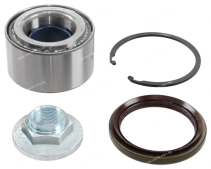 Wheel Bearing Kit A.B.S. 201376  (43x77x45.2/41.4), for front axle of TOYOTA HILUX VI Pickup (_N1_),HILUX VII Pickup (_N1_, _N2_, _N3_),HILUX VIII Pickup (_N1_)