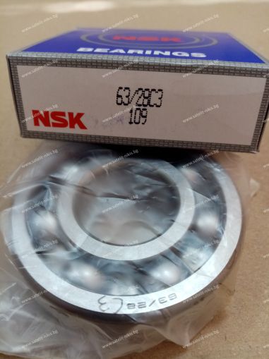 Bearing  63/28 C3 (28x68x18)  NSK/Japan , for transmission of TOYOTA 9036328004,39-1931-20, 90112215, 90363-28002