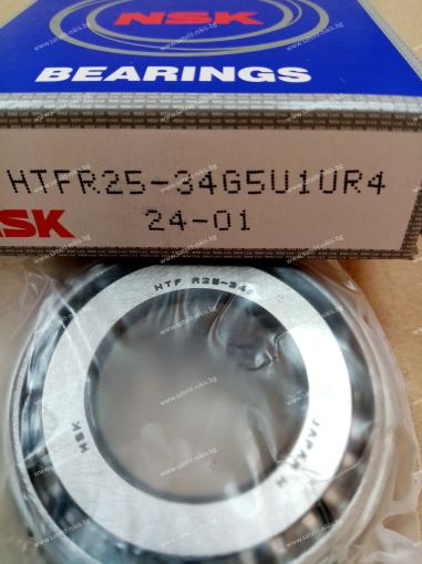 Bearing   HTF R25-34 G5U1UR4 ( 25X52X14.6 ) NSK/Japan, for transmission of PEUGEOT 307