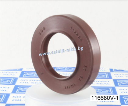 Oil seal   TCV (122) 30x50x7/7.5 Viton SOG/TW , for hydraulic pumps,motors and hydrodynamic couplings