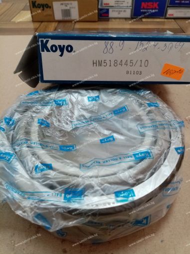 Bearing   HM 518445/HM 518410 ( 88.9-152.4-39.688 ) KOYO/Japan , FRUEHAUF AJA 0813 001,FRUEHAUF AJA0813 001