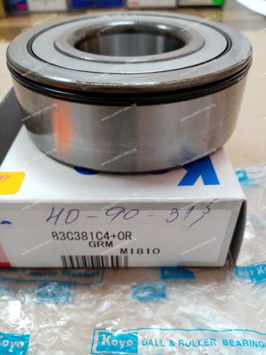 Bearing  83C381C4+OR (40-90-31.5) KOYO/Japan , задна ос на OPEL Frontera A(U92),B(U99),91149606