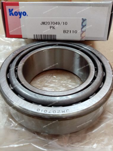 Bearing  JM 207049/JM 207010 (55.000x95.000x29.000) KOYO/Japan , Agco 70928284,CASE 384546A1,CAT-Caterpillar 4X6842,7J8894,Claas 0002155710,GREAT PLAINS 822-229C,John Deere JD10050,Massey Ferguson 279166M1,New Holland 699613,80454506