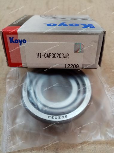 Bearing   30203 JR ( 17X40X13.25) KOYO/Japan, AGRALE 4001032052007; JOHN DEERE ALY36254,JD10037,JD10937; MASSEY FERGUSON 1716990M1