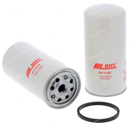 Fuel filter SN 70328 HIFI FILTER for JOHN DEERE,ROTTNE,TIMBERJACK,VERMEERR