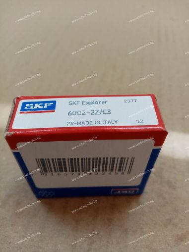 Bearing  6002 -2Z/C3 (15x32x9) SKF/Sweden