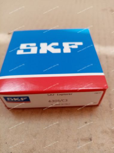 Bearing  6305/C3  ( 25X62X17 ) SKF/Sweden , AGRALE 4001019020001,JOHN DEERE 30034,MASSEY FERGUSON 3007423X1