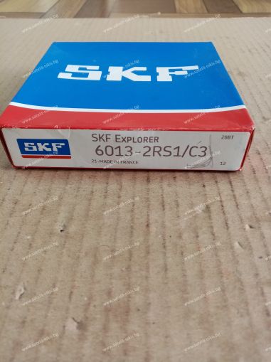 Bearing  6013-2RS1/C3 (65x100x18)  SKF/Sweden, Claas 235405,John Deere AZ46129,CH18554,Renault 600127659,VALTRA C5NN7N046A