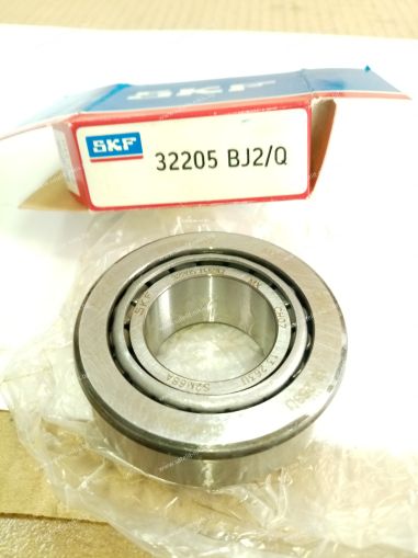 Bearing  32205 ( 25x52x19.25) SKF/Sweden, JOHN DEERE 36989,150110;MASSEY FERGUSON 339482X1,FA8390;NEW HOLLAND 80412287; VALTRA 80173600