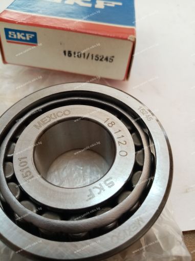 Bearing   15101/15245  (25.4X62X20.638)  SKF/Sweden , for front axle of FIAT 46576155,FSO ,Seat BA158236.00