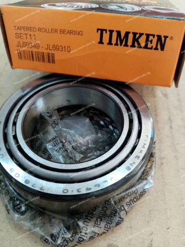 Bearing JL69349/JL69310 ( 38X63X17 ) SET 11 TIMKEN/USA, Agco 70582091 ...