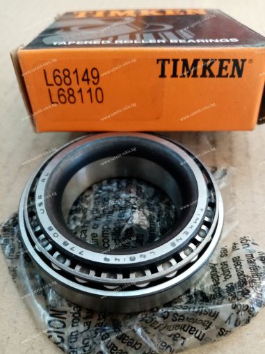 ЛАГЕР L68149/L68110  (34.987x59.131x15.875) TIMKEN/USA , CASE H433209,CNH 175508,John Deere JD9600,New Holland 80692337