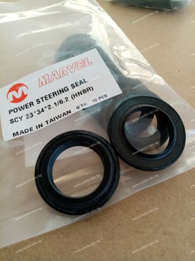 Oil seal  SCY 23x34x2.1/6.2 HNBR MARVEL/TW  , for steering , BR4272E