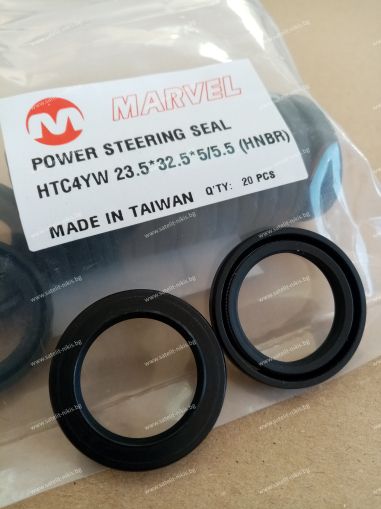 Oil seal  HTC4YW 23.5x32.5x5/5.5 HNBR MARVEL/TW , for steering 