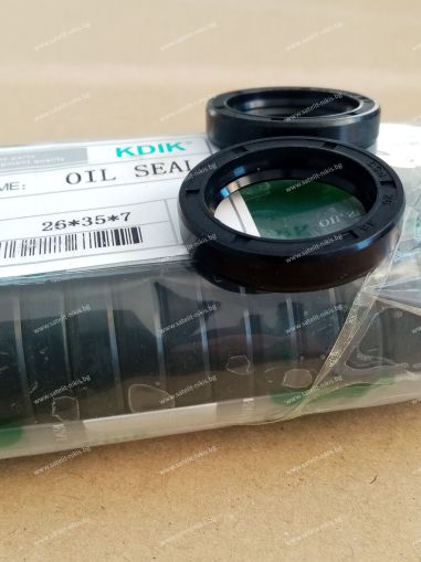 Oil seal  SC4 25x38x7 NBR KDIK/China , for steering of AUDI 100 III (1990-1994), AUDI 100/200 II (1982-1991), AUDI V8 (1988-1994), BMW X3 (E83) (2004-2011), SAAB 9-5 (YS3E) (1997-2009), TOYOTA MARK 2 VIII (X100) (1996-2002), TOYOTA ORIGIN (JCG17) (2000-20