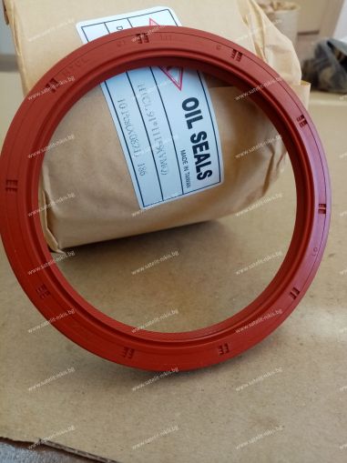 Oil seal  HTCL 91x111x9 L Silicone WLK/TW , for crankshaft of CHRYSLER MD101915,HYUNDAI 21443-3E-000,KIA 214432A200,MINI 11 11 1 492 244,MITSUBISHI MD-101915,MD186094 