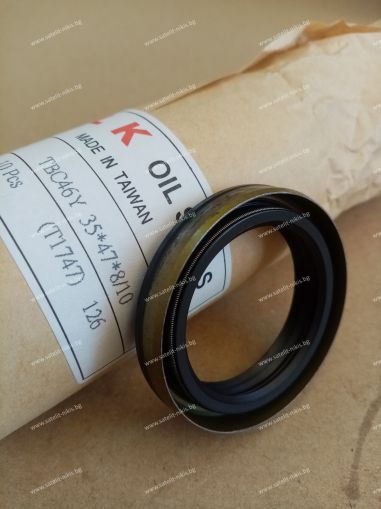 Oil seal  TBC46Y 35x47x8/10 NBR  WLK/TW , for steering of FORD,MITSUBISHI,NISSAN