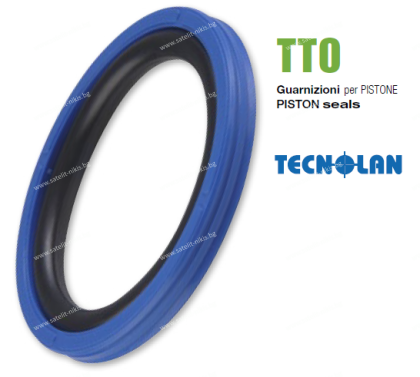 Хидравлично уплътнение за бутало TTO 100x84.5х6.3 PU92+NBR70  до 250 bar GUARNITEC/Italy