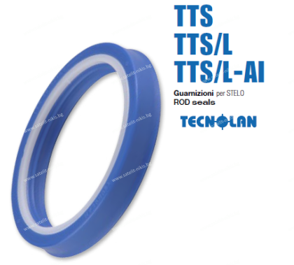 Хидравлично уплътнение за прът TTS 60x70x7.2/8 PU92  до 400 bar GUARNITEC/Italy