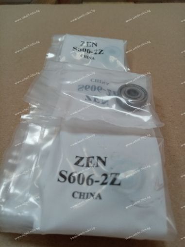 Bearing  S 606 -2Z (6x17x6) ZEN/China