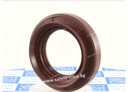 Oil seal TC9 (133) 35x63x9/15.5 W Viton SOG/TW , for differential, transmission of TOYOTA 90311-35020, 90311-35047  