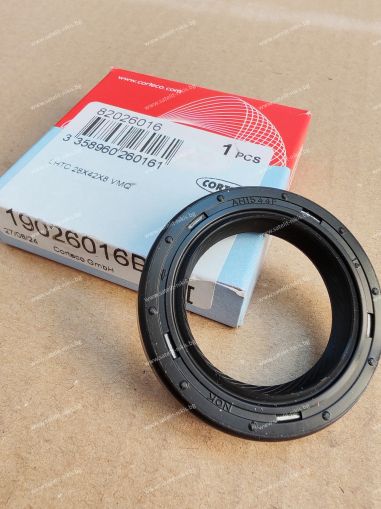 Oil seal LHTC (AS L) 28x42x8 L VMQ  19026016B CORTECO ,  for camshaft of Honda 91213PT0003,91213PT0004