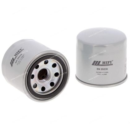 Fuel filter SN 29236 HIFI FILTER for AUSA,GIANT,HINOMOTO,KUBOTA,YANMAR MARINE