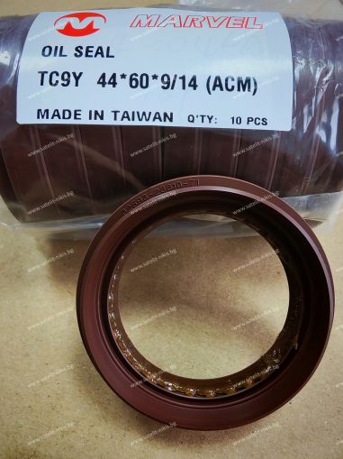 СЕМЕРИНГ  TC9Y  44x60x9/14 ACM MARVEL/TW , за трансмисия на мотокар TOYOTA 32593-26610-71 