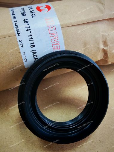 СЕМЕРИНГ  HTC9R 48x74x11/18 ACM MARVEL/TW , за раздатъчна кутия на TOYOTA 90311-48022  