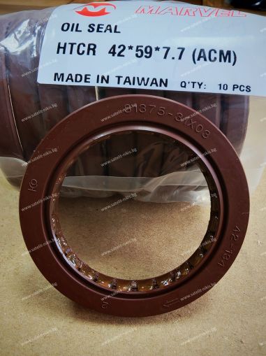 СЕМЕРИНГ  HTCR 42x59x7.7 ACM MARVEL/TW , за скоростна кутия на INFINITI,NISSAN 31375-31X03    