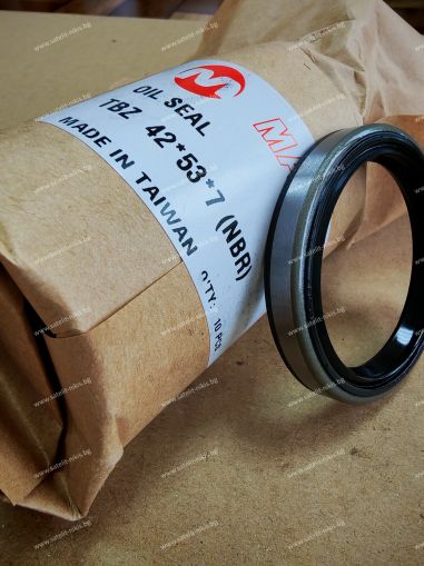 Oil seal  TBZ  42x53x7 NBR MARVEL/TW , for forklift  TOYOTA 42125-23320-71