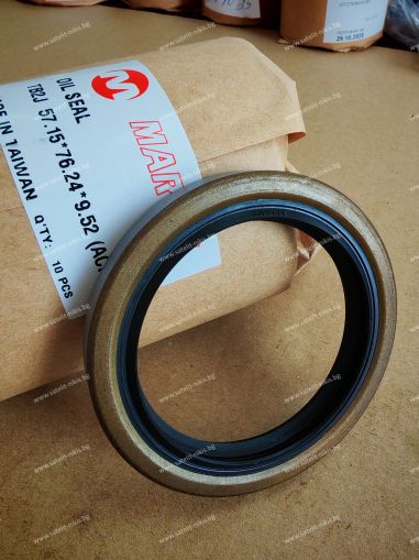 Oil seal  TB2J 57.15x76.24x9.52  ACM MARVEL/TW , for water pump and cooling fan of  KOMATSU 6131-62-1340