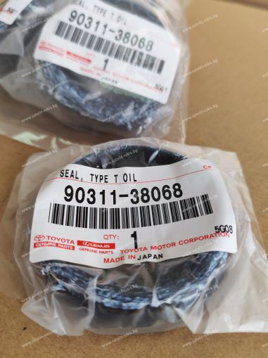 Семеринг TC9 (UES-9) 38x65x10/17 PB NBR TOYOTA MOTOR CORPORATION/Japan , за диференциал на TOYOTA 90311-38068      