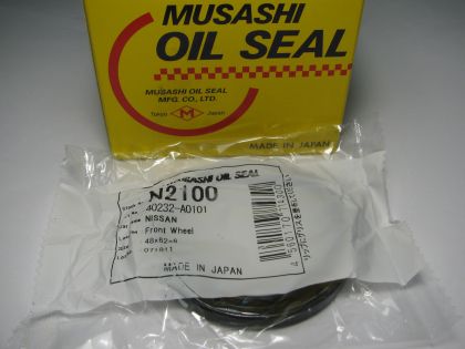 Oil seal KES-1 48x62x6 NBR Musashi/Japan , for front wheel hub of Nissan 40232-A0101 ,N2100