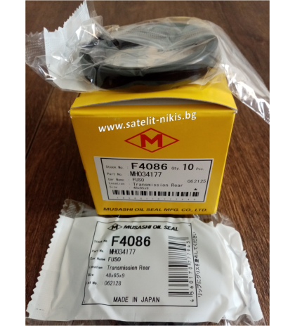 Семеринг UE (TC) 48x65x9 Musashi F4086,  за трансмисия задна страна  на Hyundai, Kia 43155-45100,MITSUBISHI  MH034177