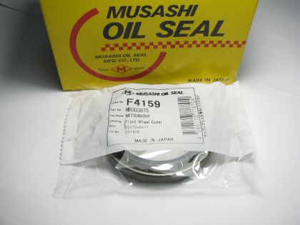 Oil seal UDS-9 (TB9)  52x72x8/11 NBR Musashi/Japan,  for front wheel hub of Hyundai,Mitsubishi  MB303875 ,F4159