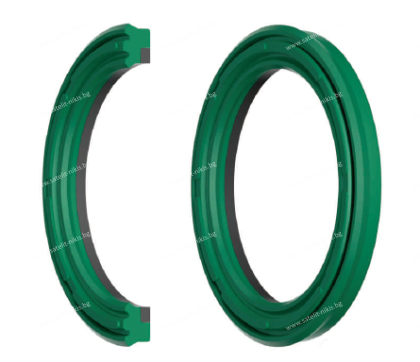 Hydraulic rod seal BU 70x85.1x6.1/6.3 PU93+POM KVK up to 500 bar KVK/China