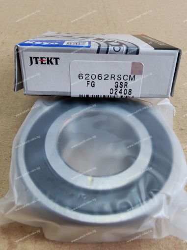 Bearing  6206 2RS (30x62x16) KOYO/Japan, CASE A52206 ;CNH 466902,47654833;Claas 0002100430,0002377710,211156.0;Fortschritt 9902890474; Geringhoff 025173 ;John Deere DE20207;JD30213;JD7146;JD8547 LEMKEN 3198594; Massey Ferguson 339583X1,D41622900; New H