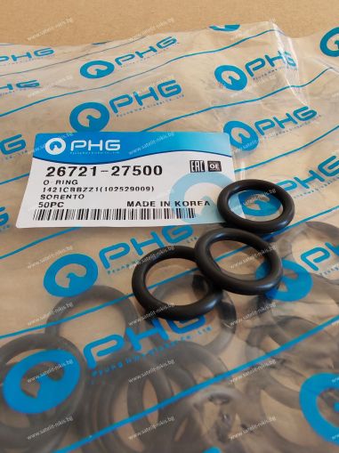 О-RING 16.7x23.9x3.6 FKM POS/KOREA,  fuel pump of  Hyundai, Kia,   OEM 26721-27500