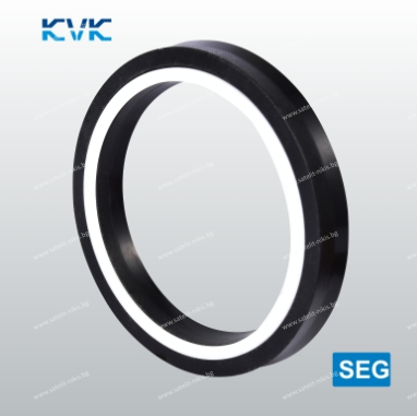 Hydraulic Piston and Rod Seal SEG  40x50x10 NBR+fabric NBR+POM 500 bar  KVK/China