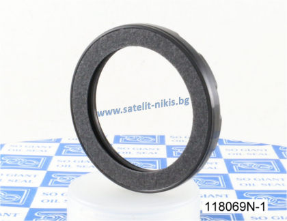 Oil seal  AS (113)  50x68x9 R NBR with felt SOG/TW, for transmission of MITSUBISHI , MUSASHI  F4171 ,MH034146