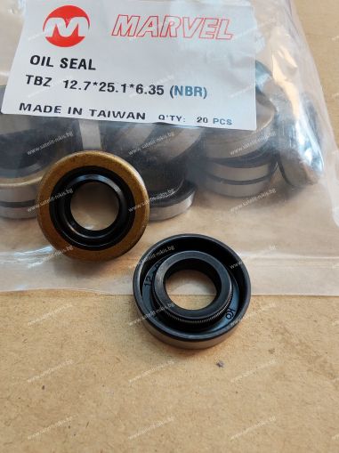 Oil seal  TBZ 12.7x25.1x6.35 NBR MARVEL/TW , CATERPILLAR 5A7211