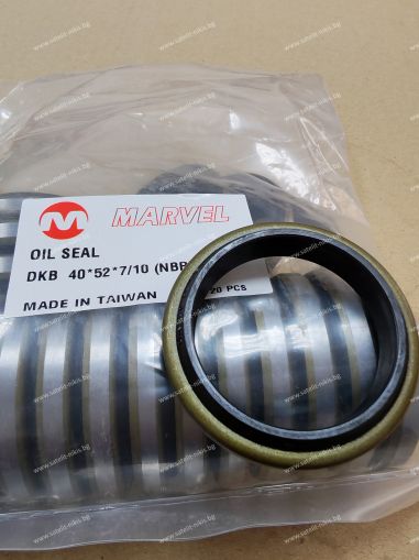 Wiper seal  DKB 40x52x7/10 NBR Marvel/TW , KOMATSU 07016-00407