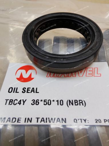 СЕМЕРИНГ   TBC4Y 36x50x10 NBR Marvel/TW,  FORD FONN7B031AA, NEW HOLLAND 81864243, COTRECO 01031610B