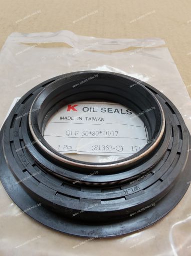Kassette QLF 50x80x10/17 NBR WLK/TW , front wheel of Kubota 8950 (2WD) ,AQ2890E