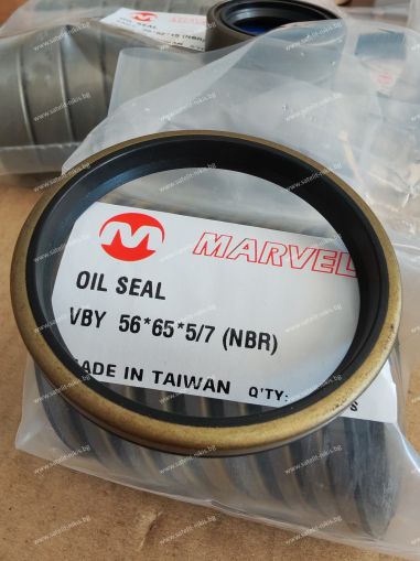 Wiper seal  VBY 56x65x5/7 NBR Marvel/Tw, John Deere R113760 Front Axle Seal 5200 ,5210, 5220, 5300, 5310 ,5320 ,5400, 5410