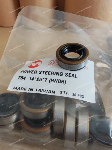 Oil seal  TB4 14x25x7 HNBR Marvel/TW, for steering of KOMATSU  113-15-29110