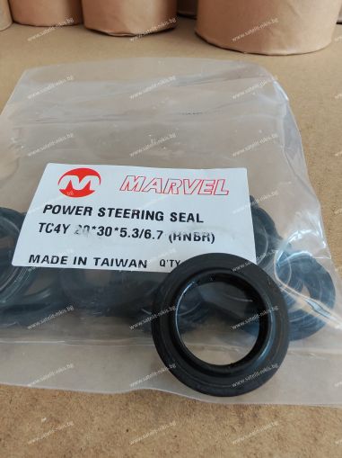 Oil seal  TC4Y 20x30x5.3/6.7 HNBR MARVEL/TW , for steering, BP6666E
